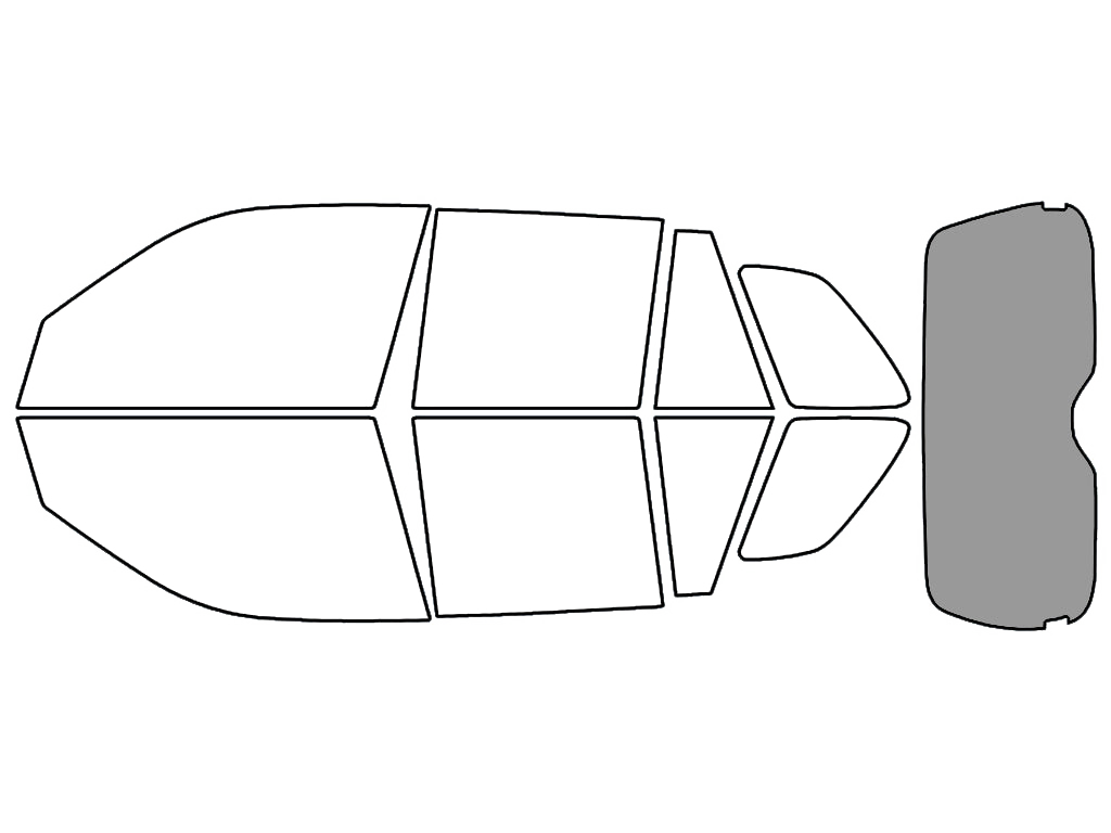 Rear Windshield - 50%