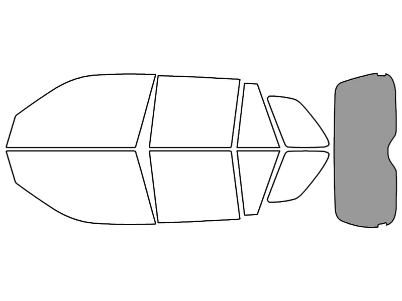 Rear Windshield - 50%