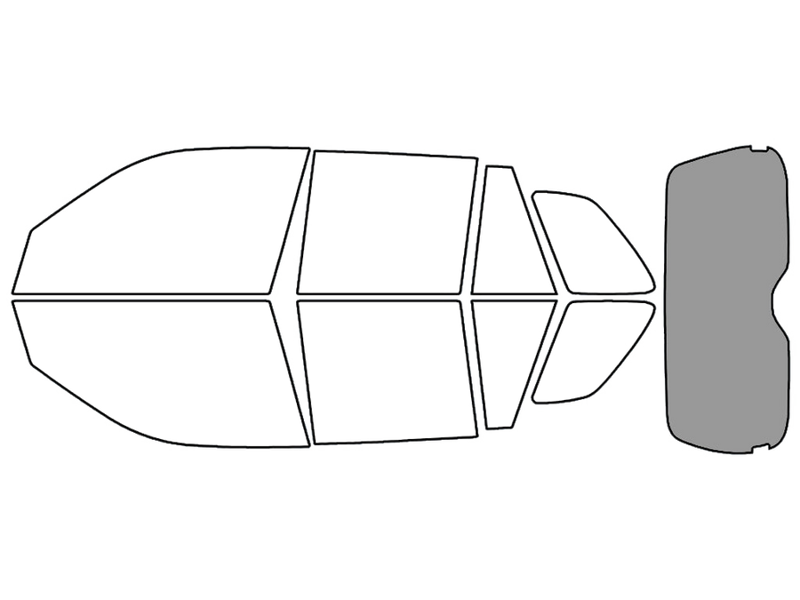 Rear Windshield - 50%