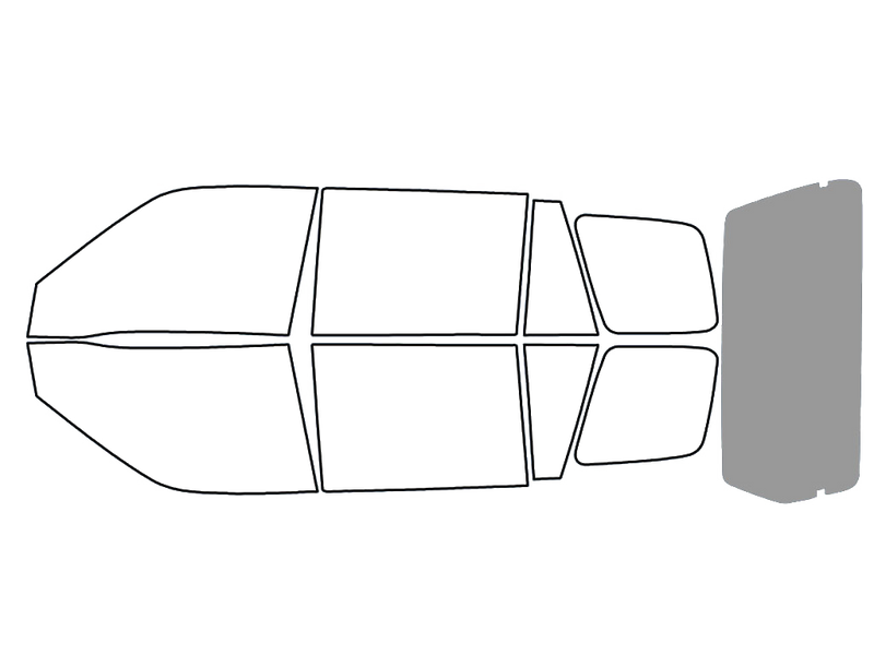 Rear Windshield - 50%
