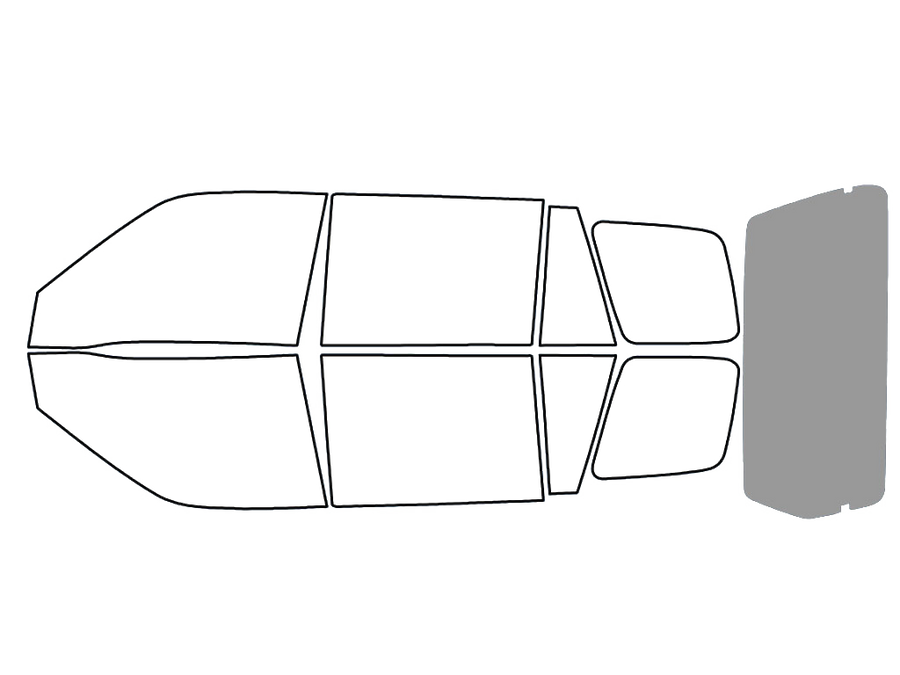 Rear Windshield - 50%