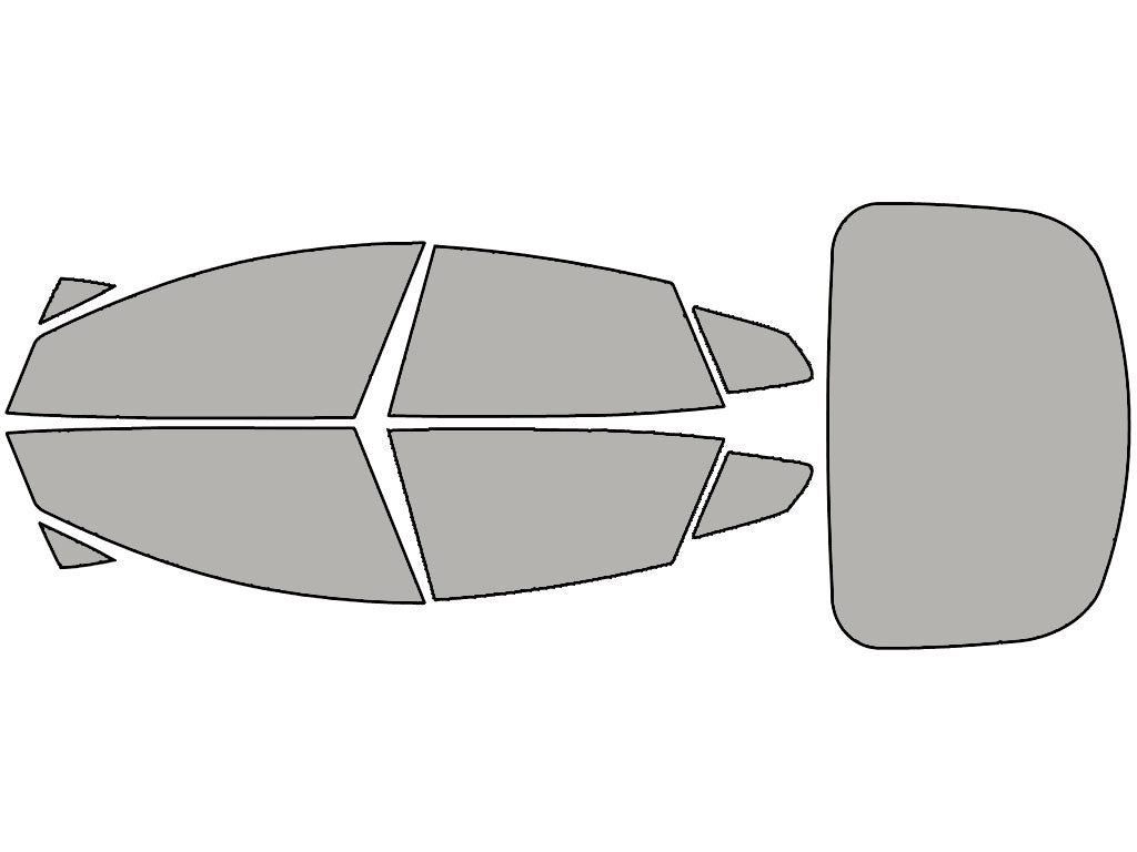 Avery Dennison Tesla Model S 2012-2024 NR Nano Ceramic IR Precut Window Tint Kit