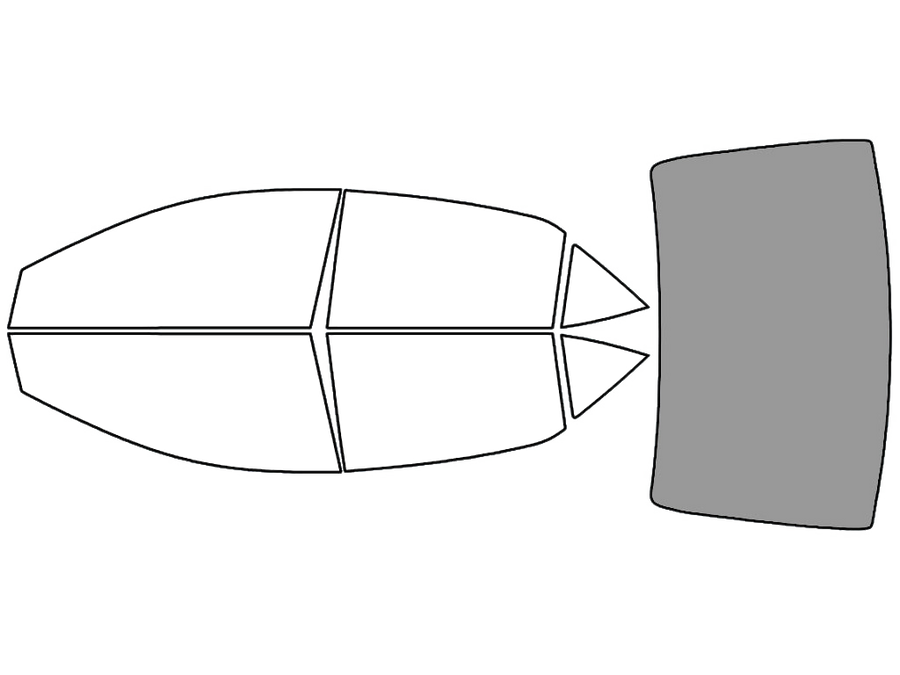 Rear Windshield - 50%