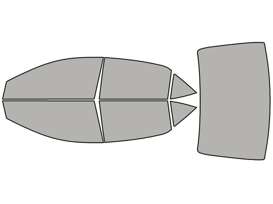 Avery Dennison Toyota Corolla 2014-2019 Sedan NR Pro Precut Window Tint Kit
