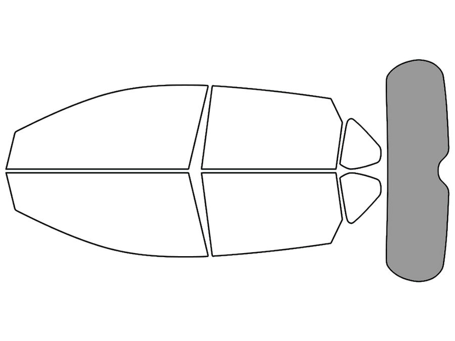 Rear Windshield - 50%