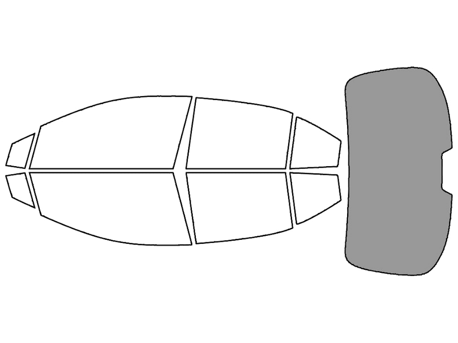 Rear Windshield - 50%