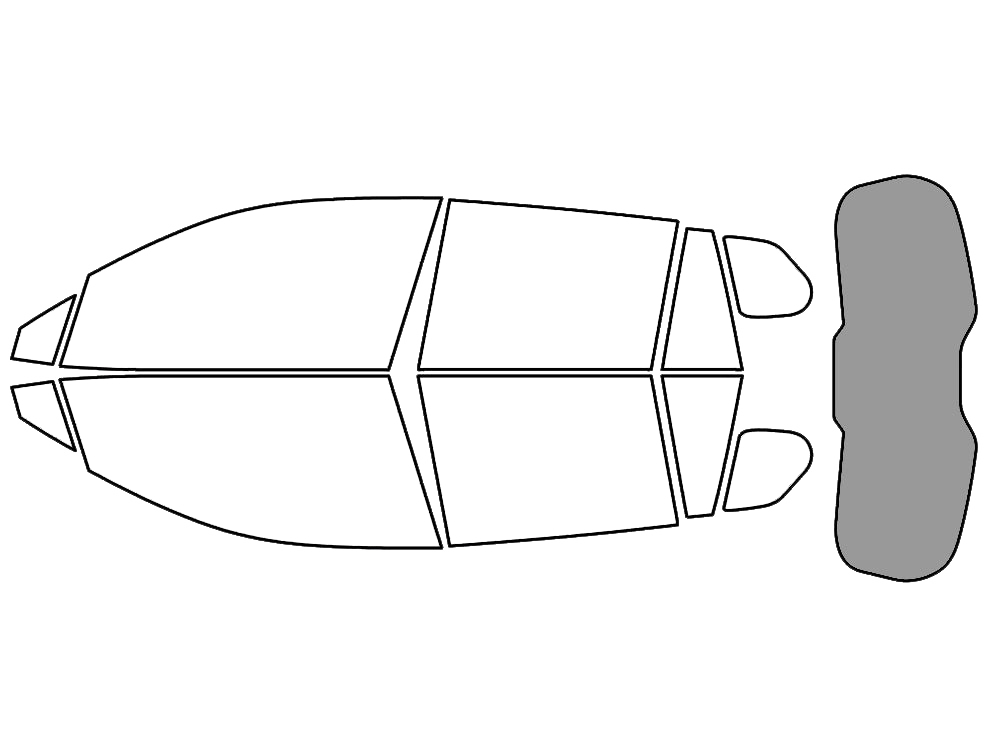 Rear Windshield - 50%