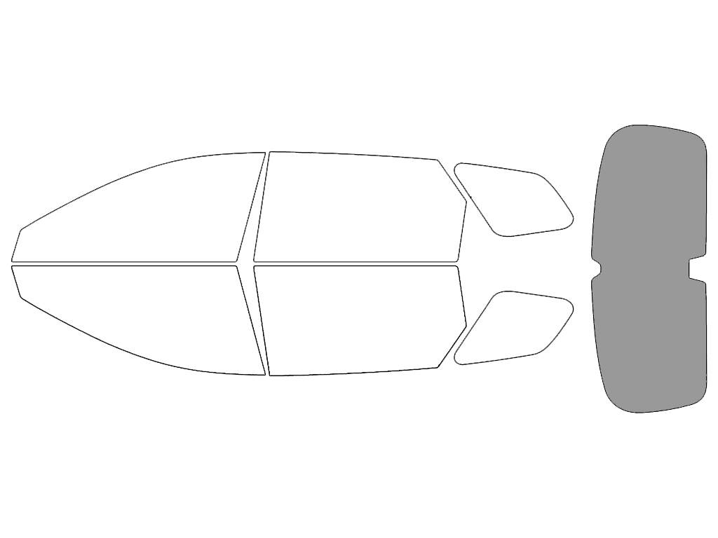 Rear Windshield - 50%