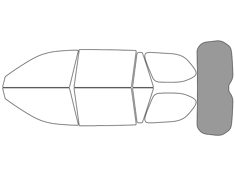 Rear Windshield - 50%