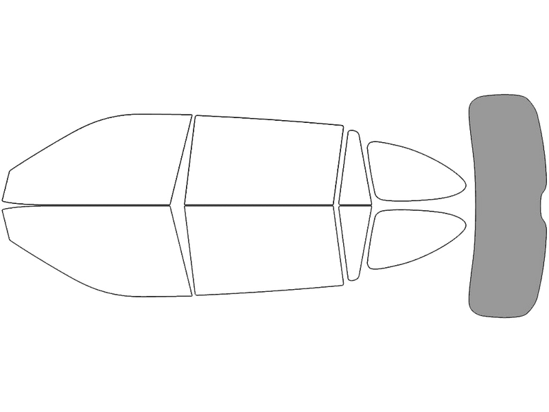 Rear Windshield - 50%