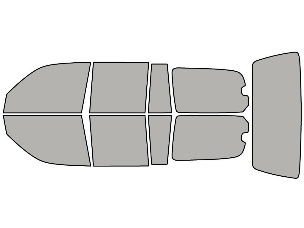 Toyota Land Cruiser 1998-2007 Carbon Nano-Ceramic Window Tint