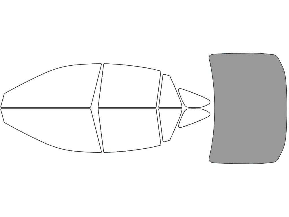 Rear Windshield - 50%