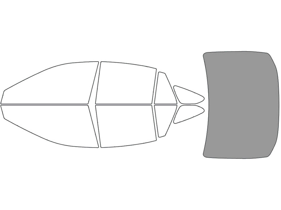 Rear Windshield - 50%