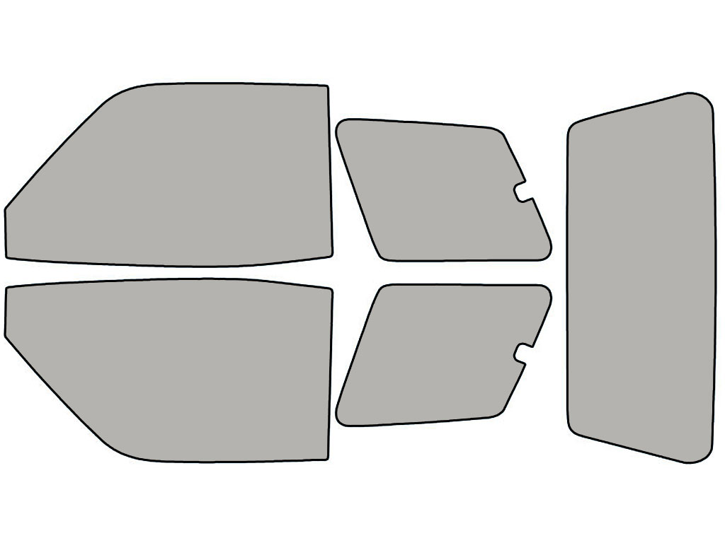 Toyota Rav4 1996-1999 2 Door Carbon Nano-Ceramic Window Tint