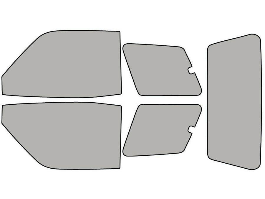 Toyota Rav4 1996-1999 2 Door Carbon Nano-Ceramic Window Tint