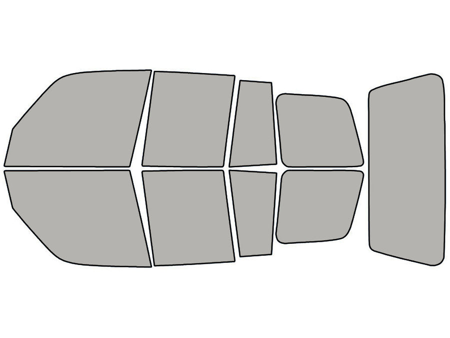 Toyota Rav4 1996-2000 4 Door Window Tint