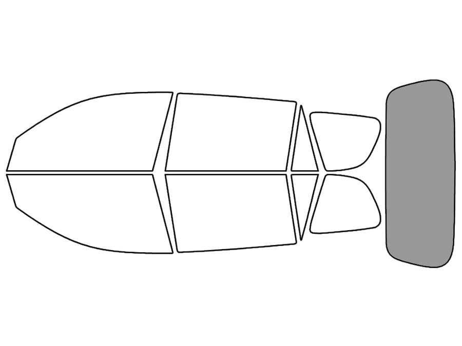 Rear Windshield - 50%