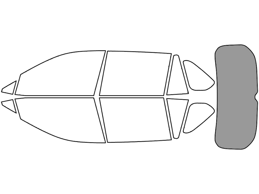 Rear Windshield - 50%