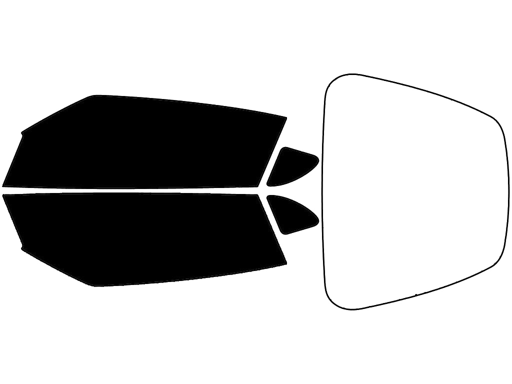 Rvinyl™ Toyota Supra 2020-2024 Carbon Ceramic Precut Window Tint (Coupe)