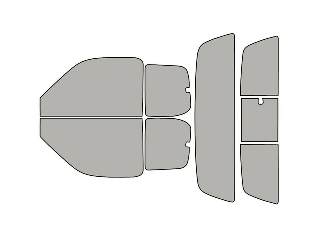 Toyota Tundra 2000-2006 2 Door Window Tint