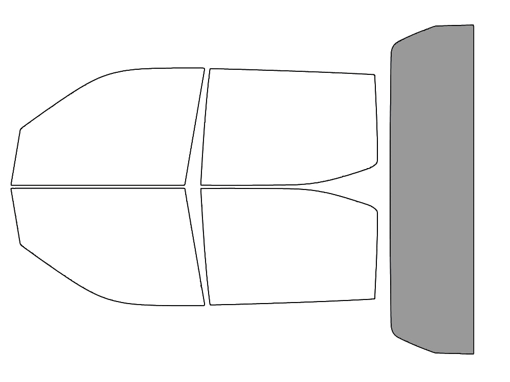Rear Windshield - 50%