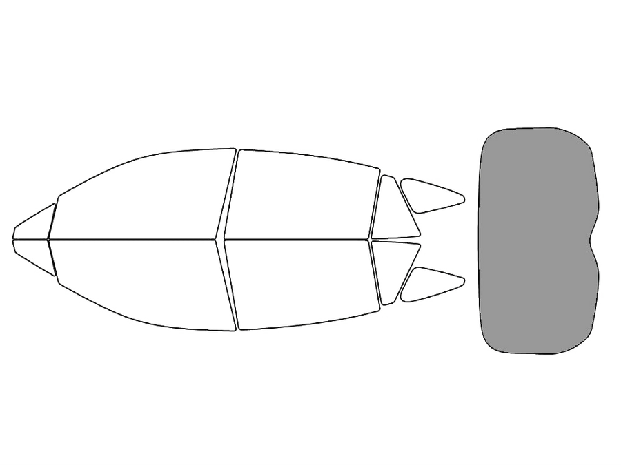 Rear Windshield - 50%
