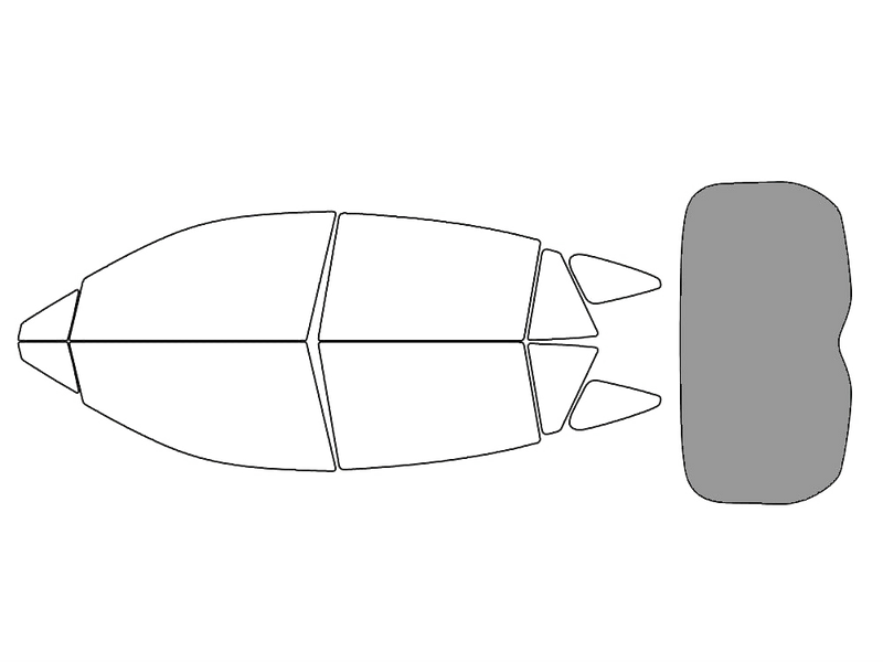 Rear Windshield - 50%