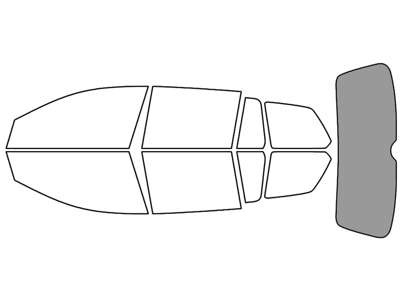 Rear Windshield - 50%