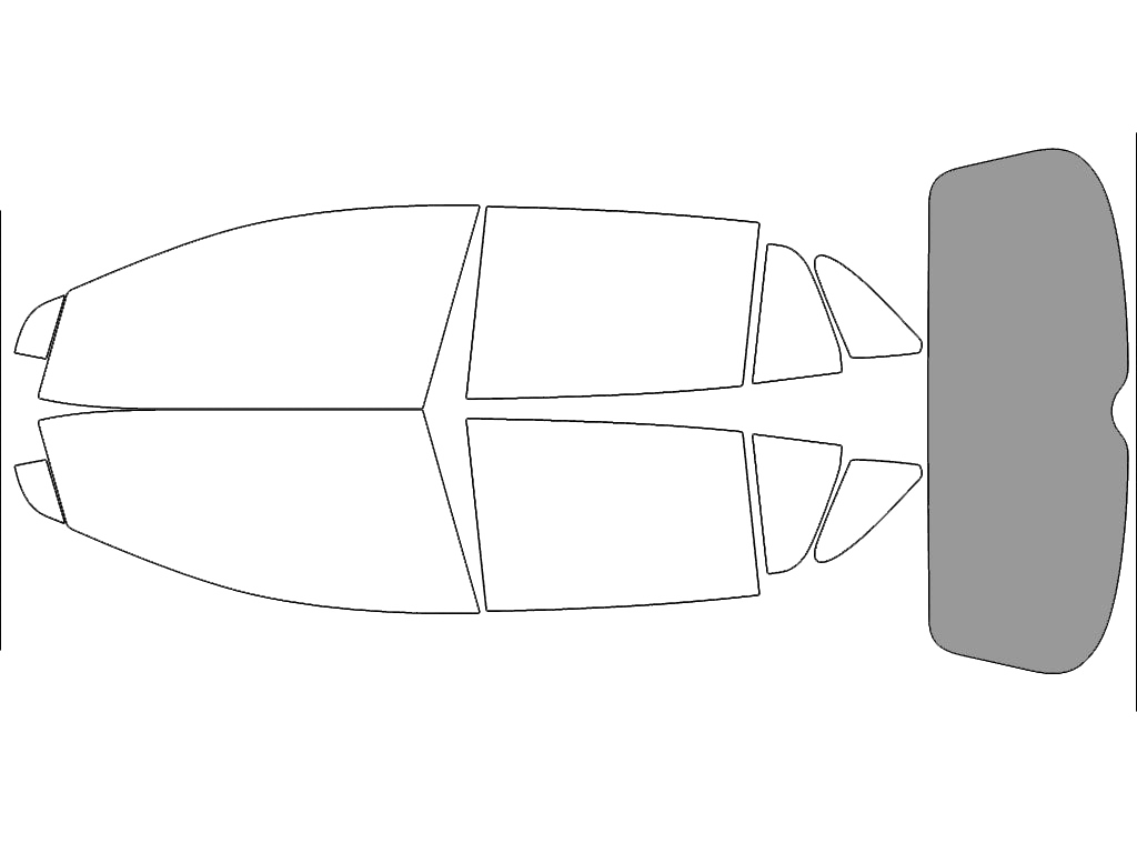 Rear Windshield - 50%