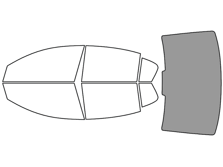 Rear Windshield - 50%