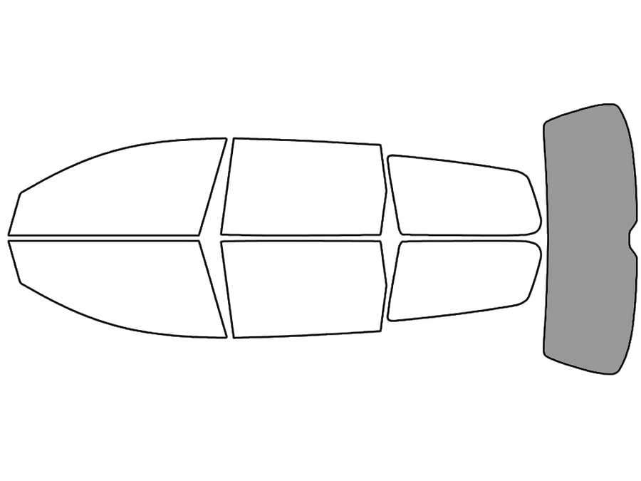 Rear Windshield - 50%
