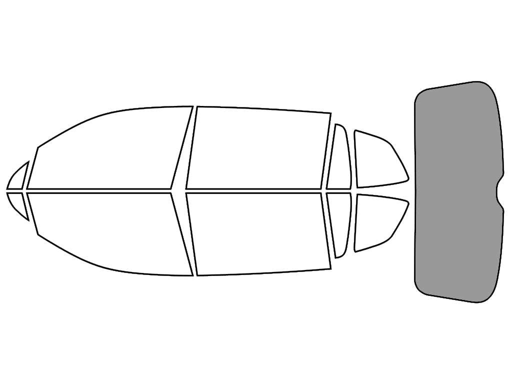 Rear Windshield - 50%