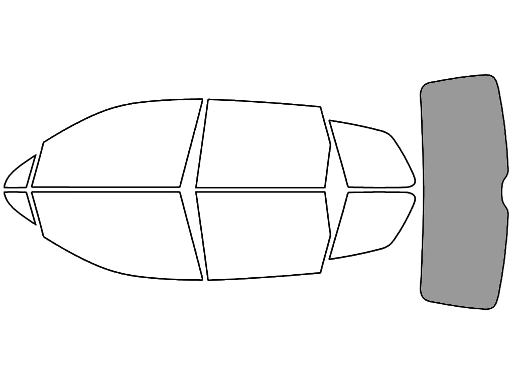 Rear Windshield - 50%