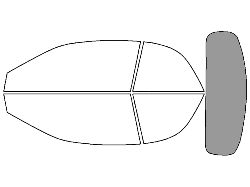 Rear Windshield - 50%