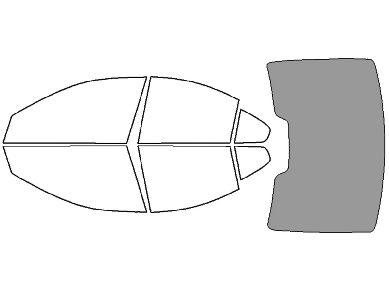 Rear Windshield - 50%