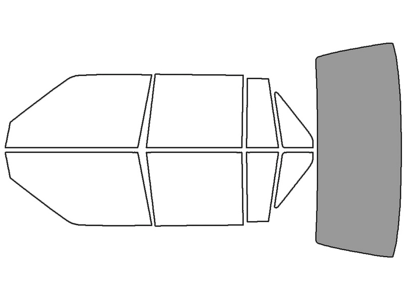 Rear Windshield - 50%