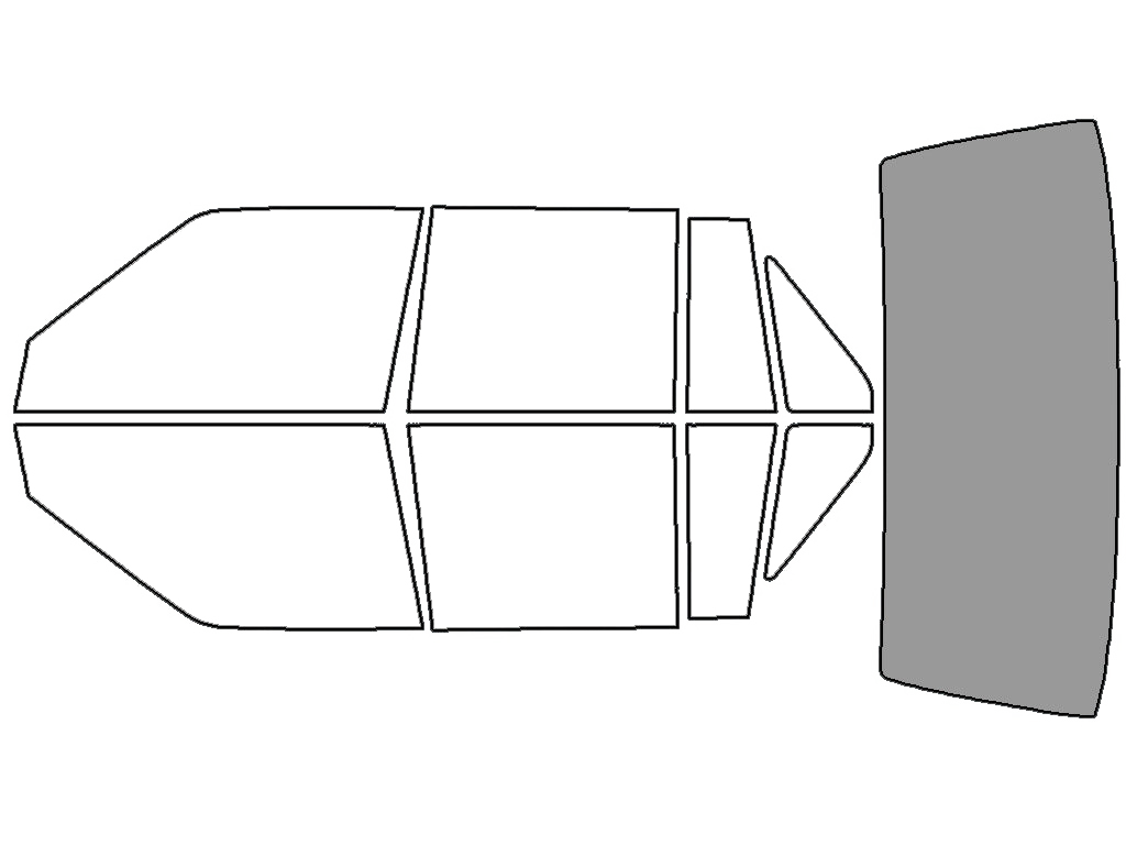 Rear Windshield - 50%