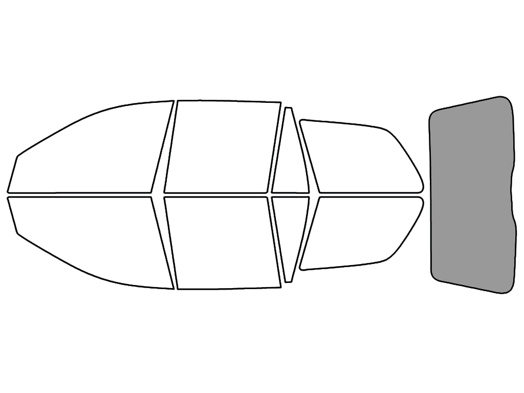 Rear Windshield - 50%