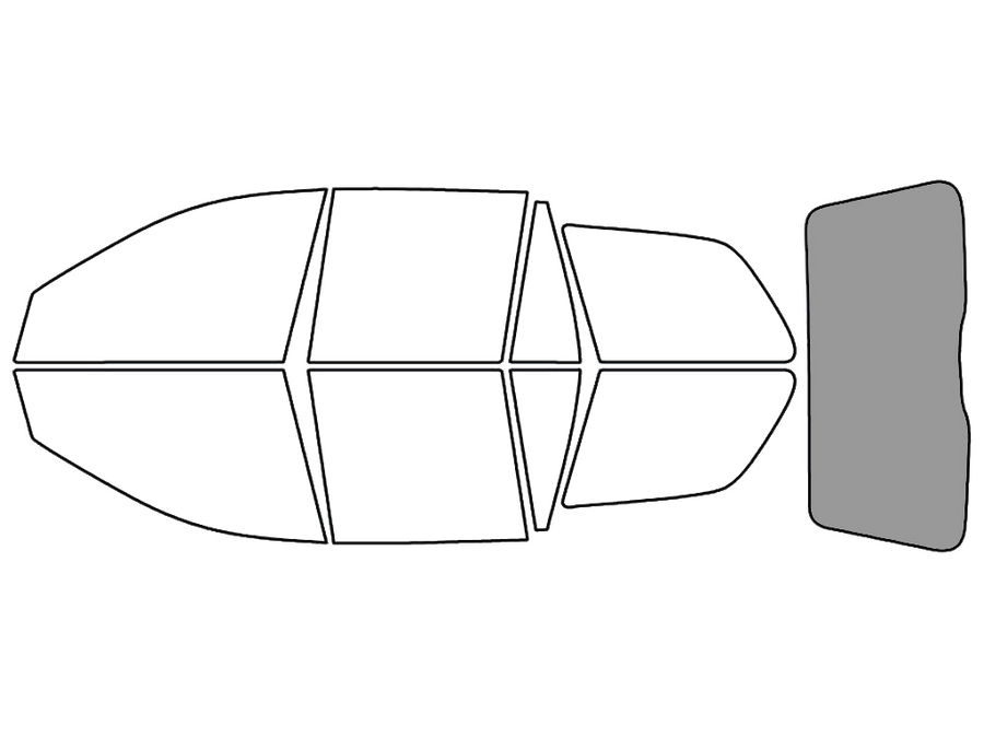Rear Windshield - 50%