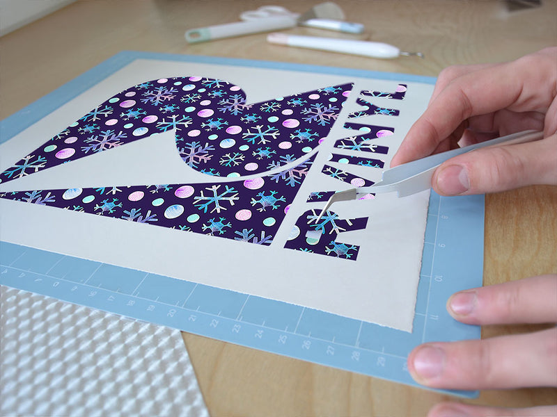 a chance snowflake Easy Weed Craft Vinyl