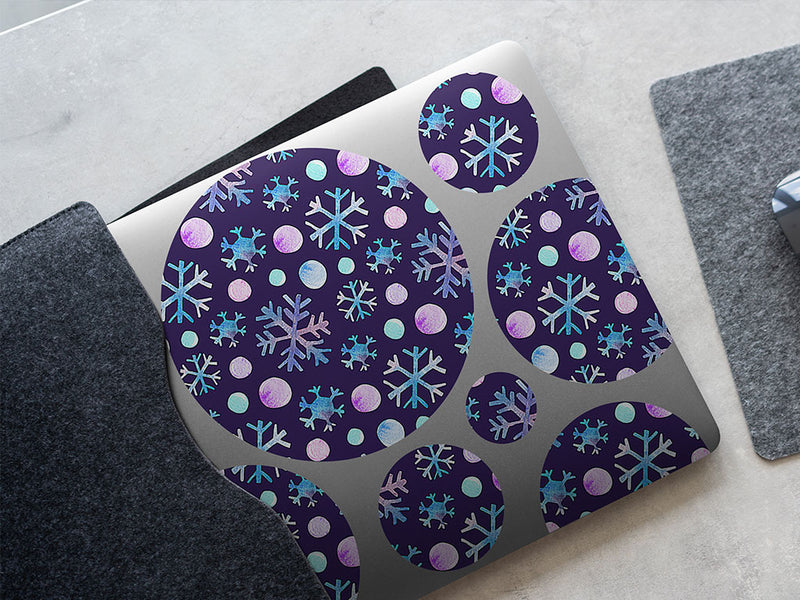 a chance snowflake DIY Laptop Stickers