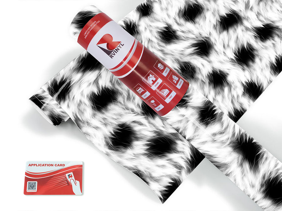 abominable panda yeti animal print Craft Vinyl Roll