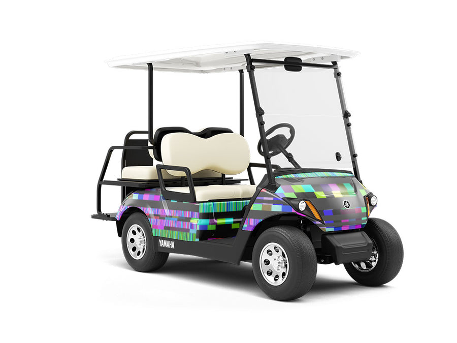 Absolutely Unfixable Technology Wrapped Golf Cart