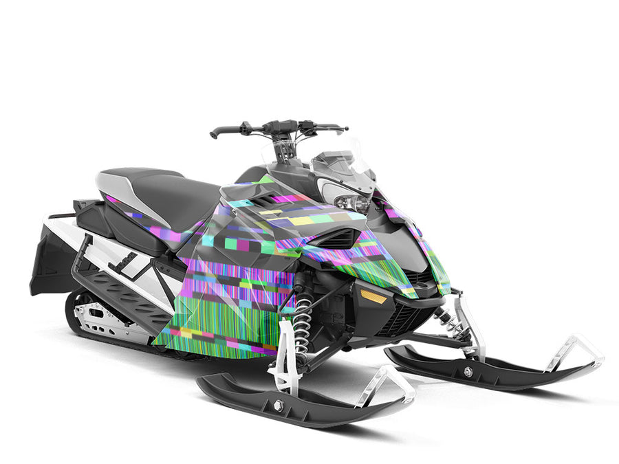 Absolutely Unfixable Technology Custom Wrapped Snowmobile