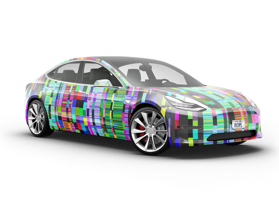 Absolutely Unfixable Technology Vehicle Vinyl Wrap