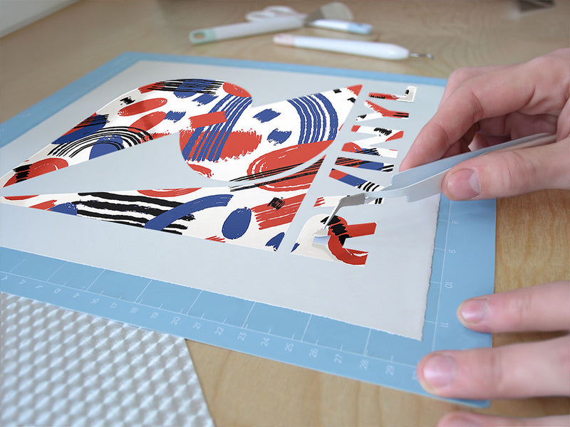 abstract patriot Easy Weed Craft Vinyl