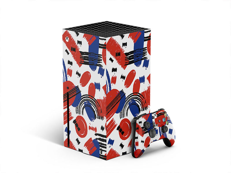 abstract patriot XBOX DIY Decal
