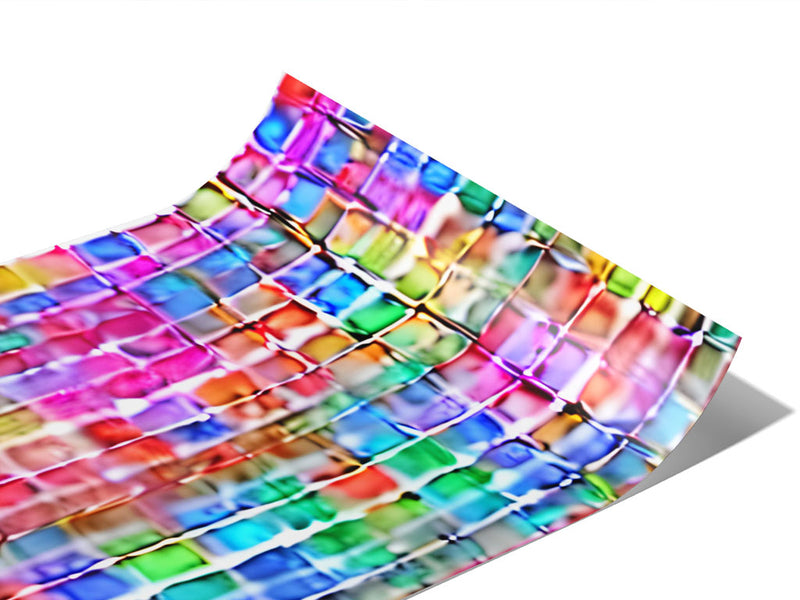 Abstract Brick Vinyl Wraps~Rwraps Series 914 Digitally Printed Vinyl Wrap~1