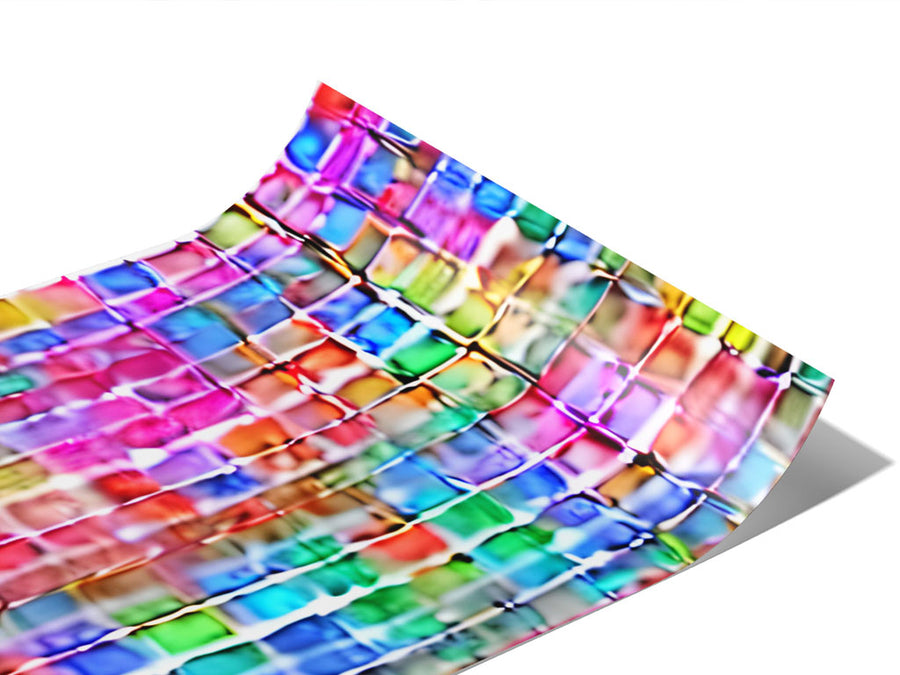 Abstract Brick Vinyl Wraps~Rwraps Series 914 Digitally Printed Vinyl Wrap~1