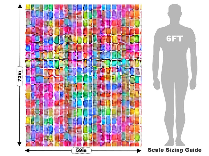 Abstract Brick Vehicle Wrap Scale~Rwraps Series 914 Abstract Brick Measurements~2